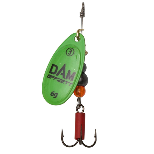 Bild von DAM EFFZETT Fluo Spinner Green, #2 4g