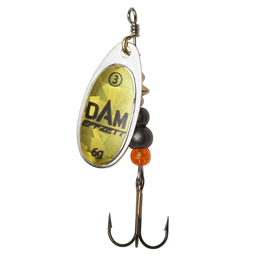 Bild von DAM EFFZETT Fluo Spinner Gold Prisma, #2 4g