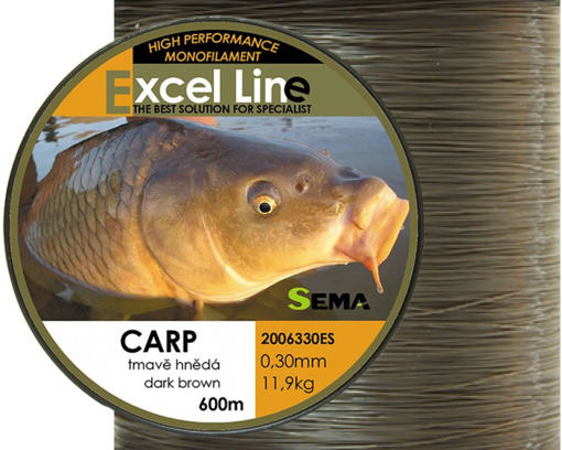 Picture of Sema Excel Line Carp 600m, 0.33mm 13.1kg