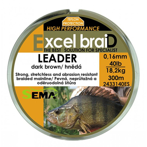 Bild von Šňůra Excel braiD Leader 600m, 0.33mm 68.2kg