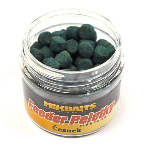 Obrázek z Mikbaits Feeder peletky měkčené, Česnek