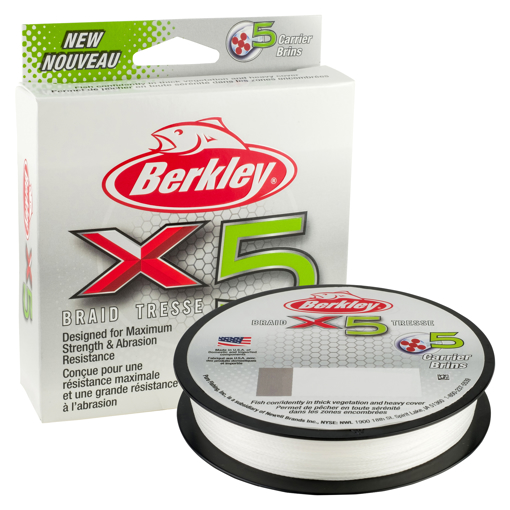 Bild von Berkley X5 Braid Crystal 150m, 0.12mm 12.1kg