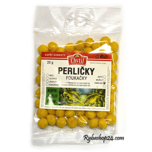 Bild von Perličky foukačky 14mm 20g, Vanilka