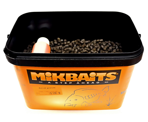 Bild von Mikbaits Pstruží granule 4mm,2,5kg+100ml Losos Oil