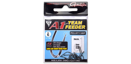 Bild von Gamakatsu A1 TEAM FEEDER Pellet Carp, vel.6