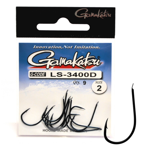 Obrázek z Gamakatsu LS-3400D Hook, #2 (9ks)