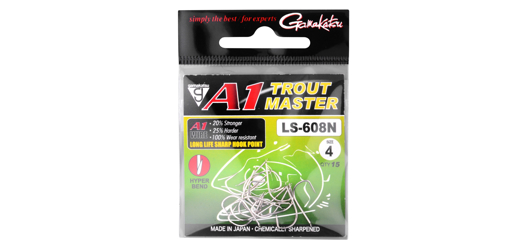 Obrazek Gamakatsu A1 Trout Master LS-608N, vel.4