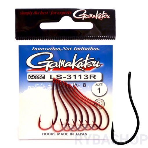 Image sur Gamakatsu LS-3113R Hook, #1 (8ks)