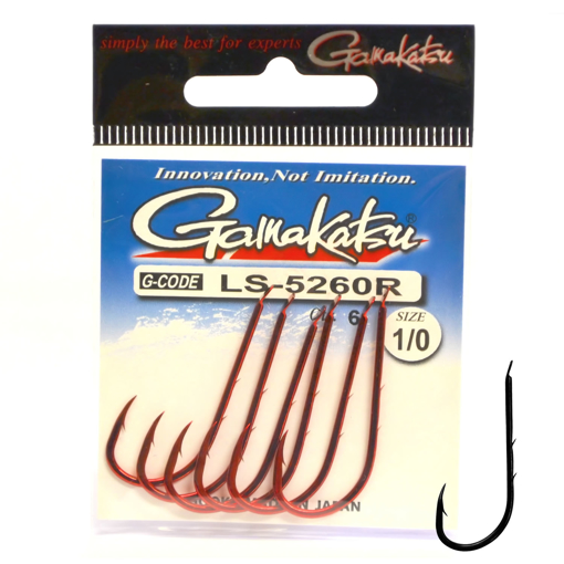 Bild von Gamakatsu LS-5260R Hook, #6/0 (11ks)