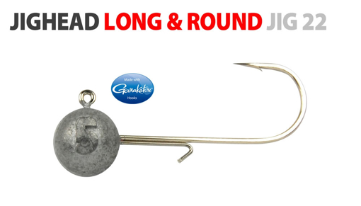 Bild von Spro Long & Round Jighead #5/0 10g 5.4cm 4ks