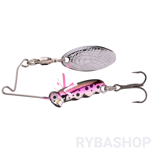 Obrázek z SPRO Larva Micro Spinnerbait 4cm, Rainbow Trout