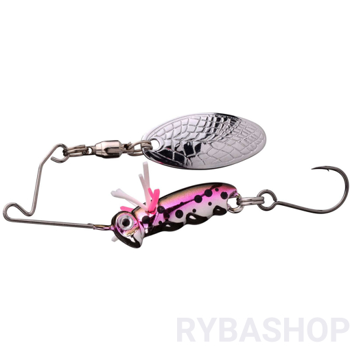 Obrázek z SPRO Larva Micro Spinnerbait SH 4cm, Rainbow Trout