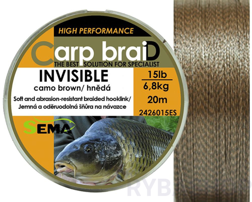 Sema Carp braiD Invisible 20m