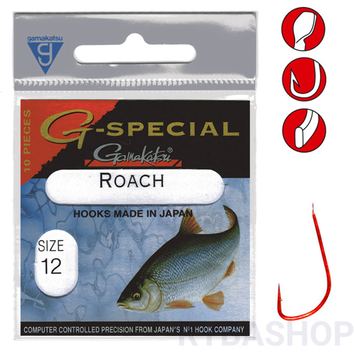 Gamakatsu G-Special Roach B Hook #14 10ks