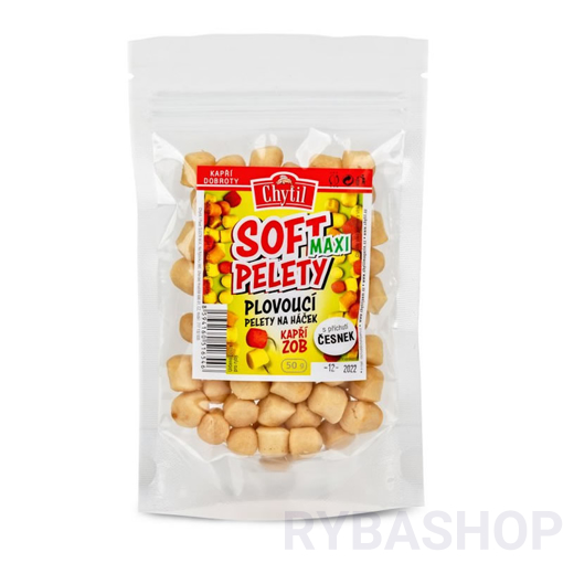 Obrázek z Soft Pelety Maxi plovoucí 50g Česnek