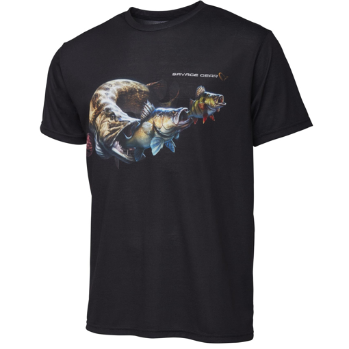 Bild von Tričko Savage Gear Cannibal Tee Black #L