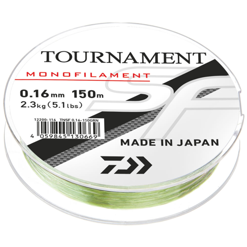 Daiwa Tournament SF Green 150m 0.23mm 4.5kg