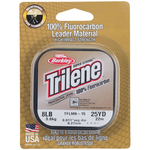 Picture of Berkley Trilene 100% Fluorocarbon 25m 0.38mm