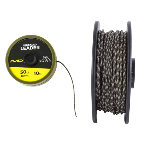 Bild von Avid Carp Pindown Unleaded Leader 50lb 10m