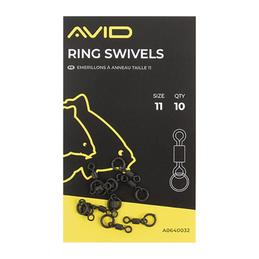 Bild von Avid Carp Outline Ring Swivels #11