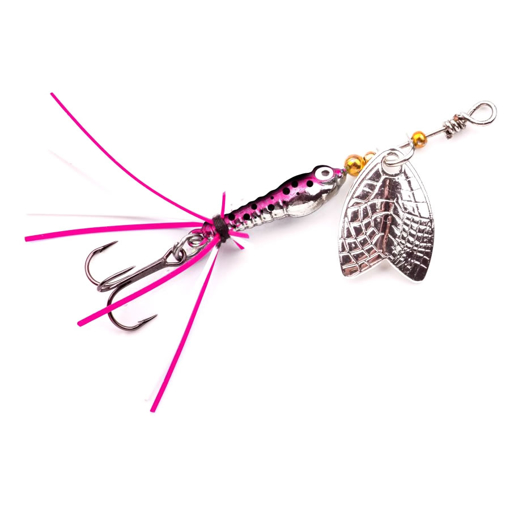 Image sur Larva Mayfly Micro Spinner TR 5cm Rainbow Trout