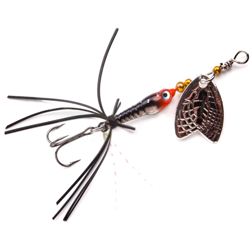 Image sur Larva Mayfly Micro Spinner TR 5cm Roach