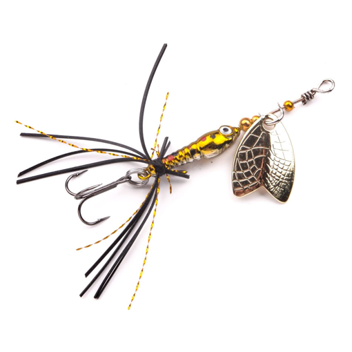 Bild von Larva Mayfly Micro Spinner TR 5cm Brown Trout