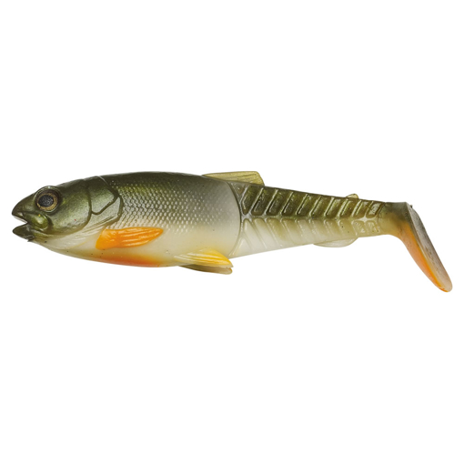 Bild von SG Craft Cannibal Paddletail 8.5cm Olive Hot Orange