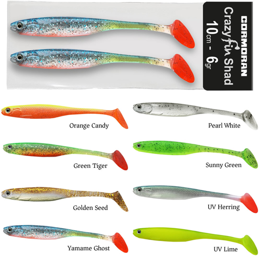 Cormoran Crazy Fin Shad 13cm