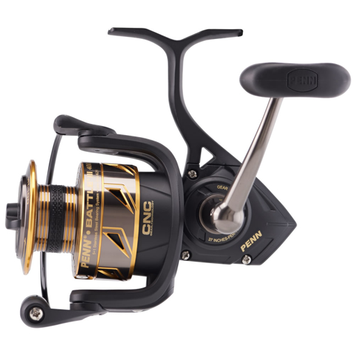PENN Pursuit IV Inshore Spinning Fishing Reel, Size 4000, HT-100 Front  Drag, Max