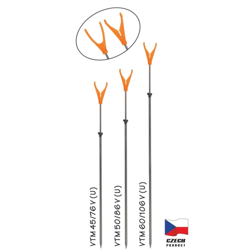 Bild von Vidlička teleskopická VTM 50/86cm "U" oranžová