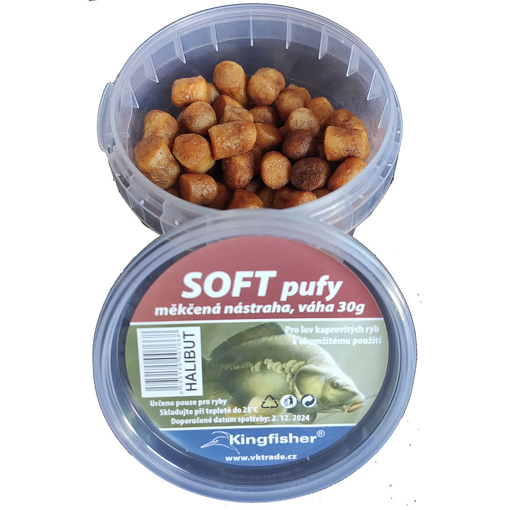 Obrazek Kingfisher Soft Pufy 30g Halibut