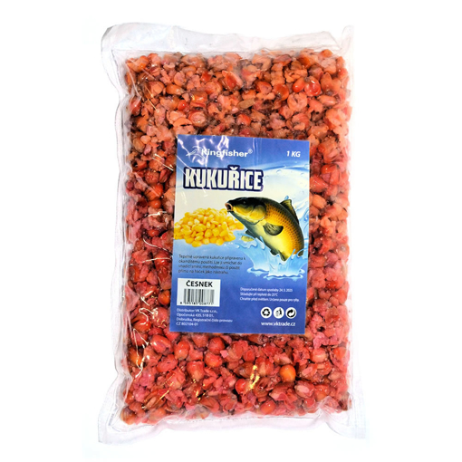 Image sur Kukuřice Kingfisher 1kg Česnek