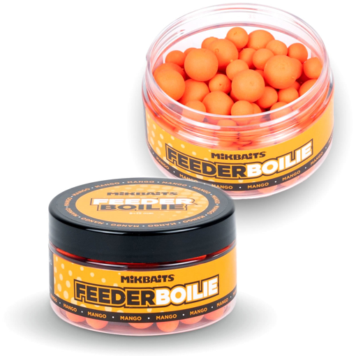 Bild von Mikbaits Feeder boilie 100ml Mango 8+12 mm