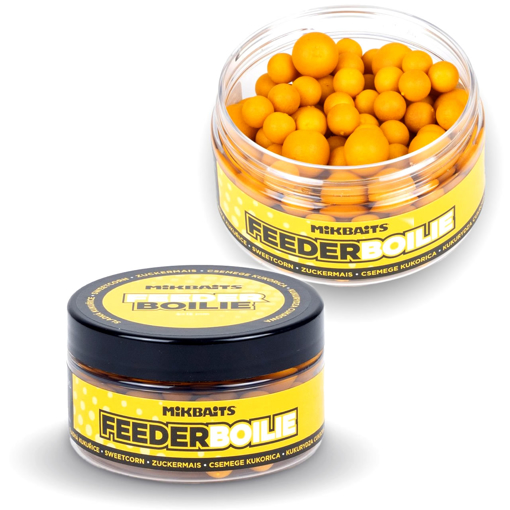 Bild von Mikbaits Feeder boilie 100ml Zuckermais 8+12 mm