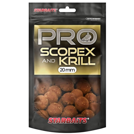 Starbaits Probiotic Boilie Scopex Krill 200g 20mm