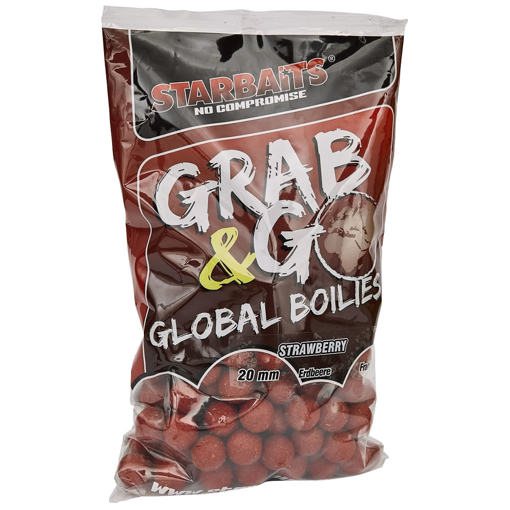 Obrazek Starbaits Global Boilie Strawberry Jam 1kg 20mm