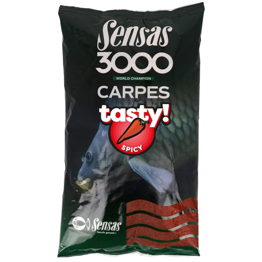 Bild von Sensas 3000 Carp Tasty Spicy 1kg (Robin Red)