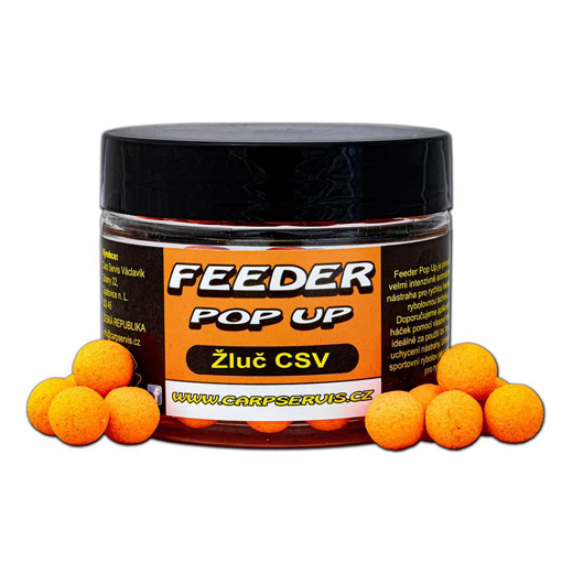 Obrázek z Feeder Pop Up CSV 30g 9mm Žluč