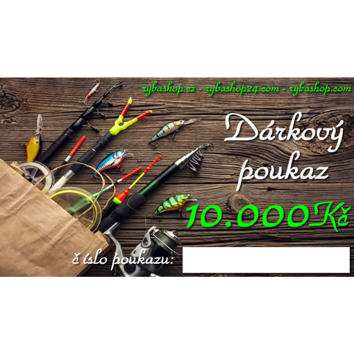 Dárkový poukaz 10.000 Kč elektronický