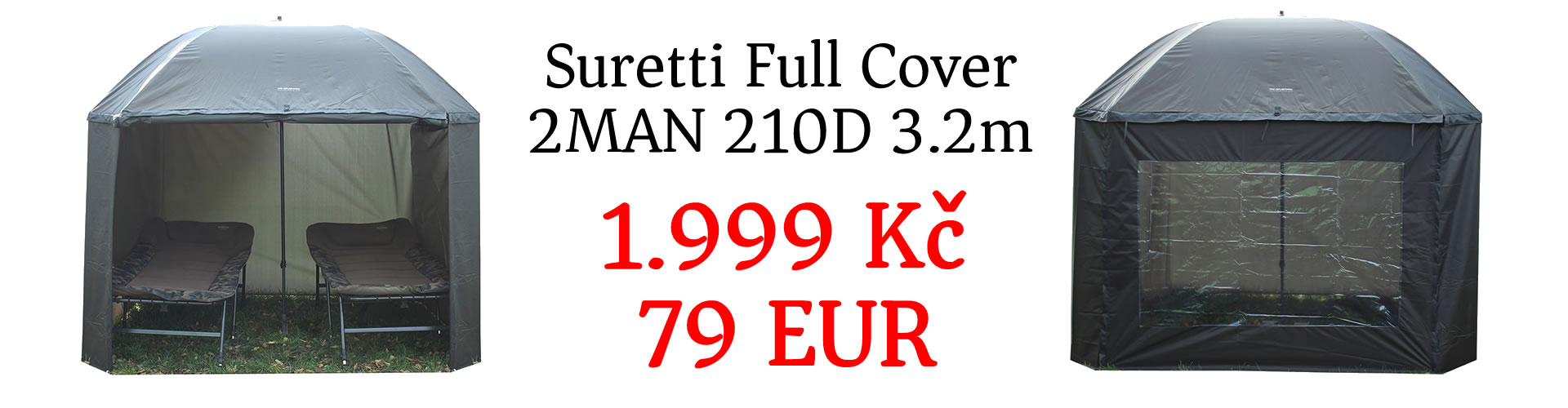 Suretti Full Cover 2MAN 210D 3.2m